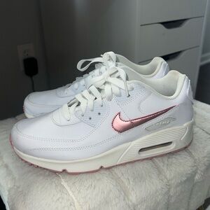 Nike sneakers worn once.